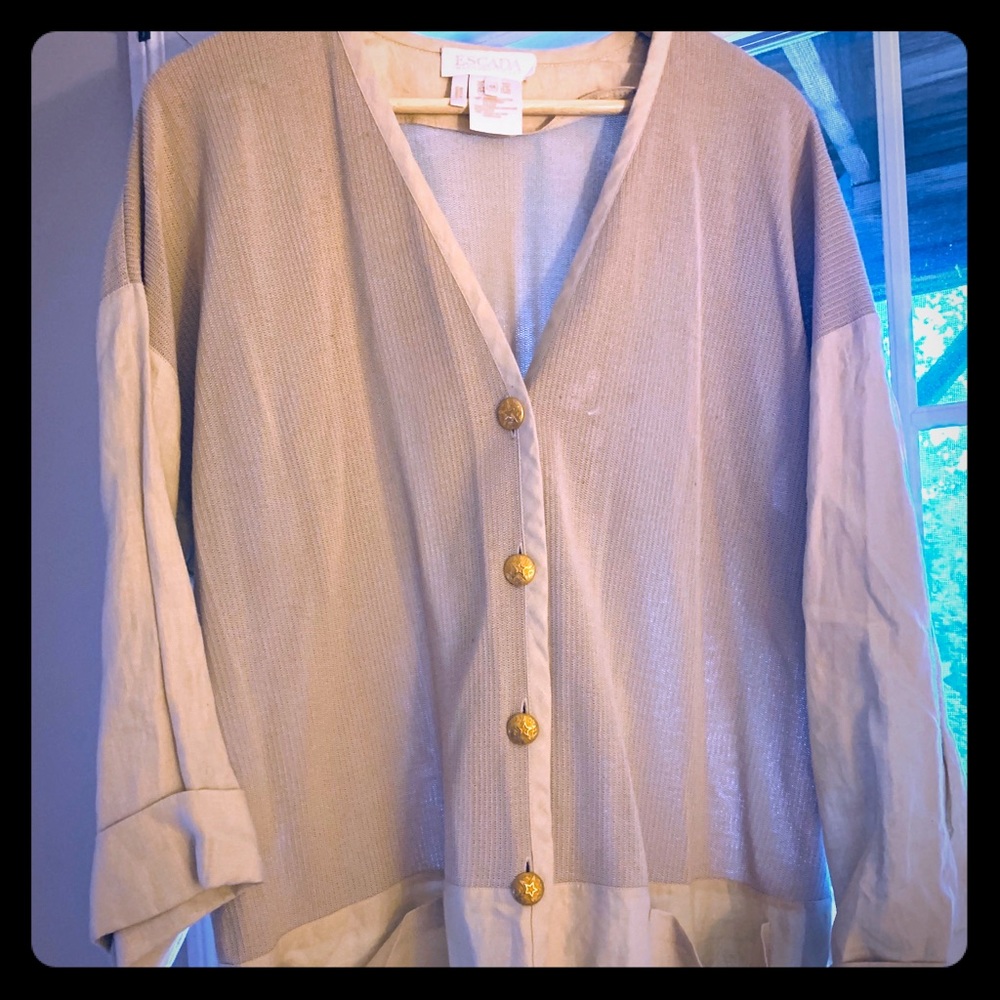 Escada by Margaretha Ley Cardigan